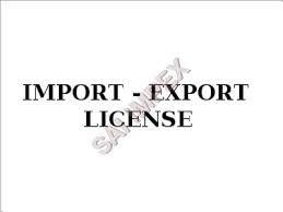 Service Provider of Import Export Licence Mumbai Maharashtra